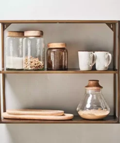 Nkuku Mahi Iron Wall Shelf