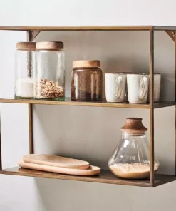 Nkuku Mahi Iron Wall Shelf