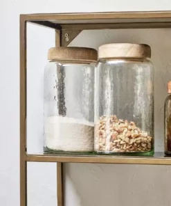 Nkuku Mahi Iron Wall Shelf