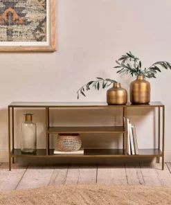 Nkuku New Arrivals Mahi Media Standing Shelf