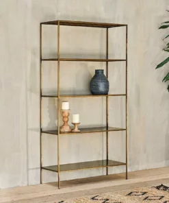 Nkuku Mahi Shelving Unit - Wide
