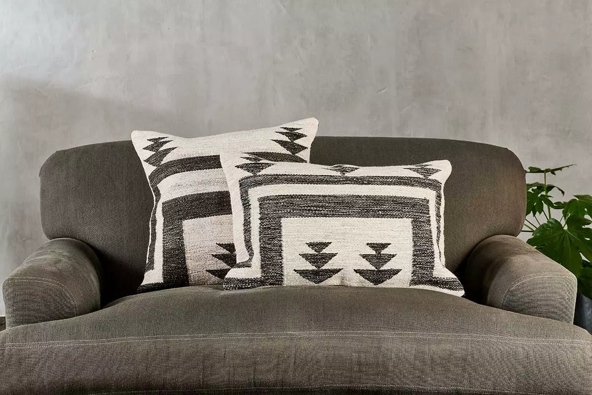 Nkuku Mahina Recycled Cushion Cover Soft Furnishings 3 Nkuku Mahina Recycled Cushion Cover Soft Furnishings