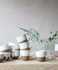 Nkuku Tableware Mali Jug - White