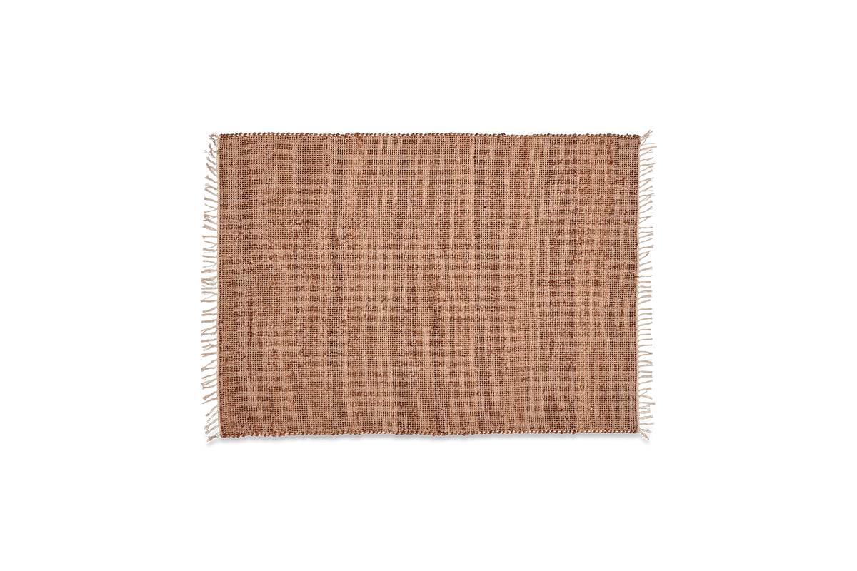 Nkuku Manado Jute & Cotton Rug - Rust 9 Nkuku Manado Jute & Cotton Rug - Rust