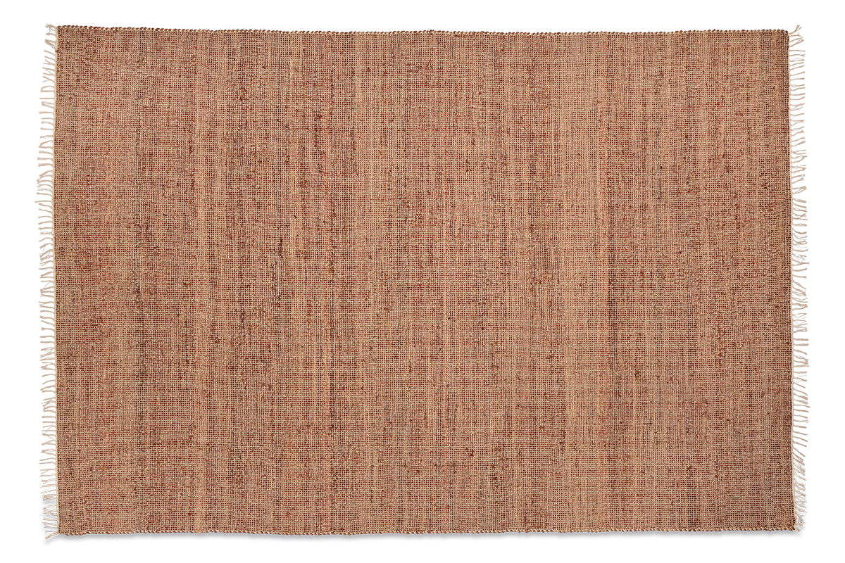 Nkuku Manado Jute & Cotton Rug - Rust 11 Nkuku Manado Jute & Cotton Rug - Rust