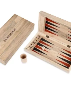 Nkuku Eco-Friendly Gifts Mango Wood Backgammon