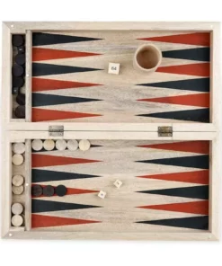 Nkuku Eco-Friendly Gifts Mango Wood Backgammon