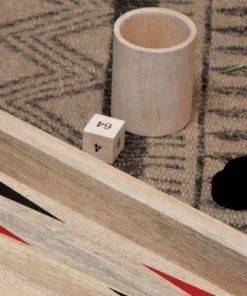 Nkuku Eco-Friendly Gifts Mango Wood Backgammon