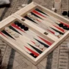 Nkuku Eco-Friendly Gifts Mango Wood Backgammon