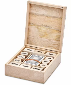 Nkuku Eco-Friendly Gifts Mango Wood Poker Set