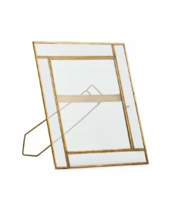 Nkuku Home Accessories Marisa Brass Standing Frame