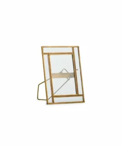 Nkuku Home Accessories Marisa Brass Standing Frame