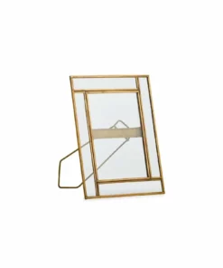 Nkuku Home Accessories Marisa Brass Standing Frame