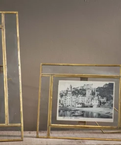 Nkuku Home Accessories Marisa Brass Standing Frame