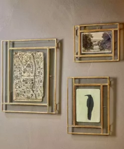 Nkuku Marisa Brass Wall Hung Frame