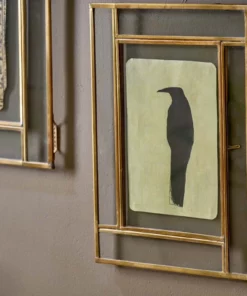 Nkuku Marisa Brass Wall Hung Frame