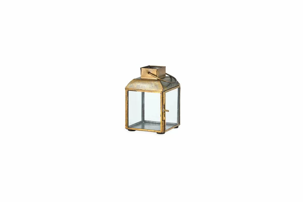 Nkuku Maro Brass Lantern - Small Home Accessories 5 Nkuku Maro Brass Lantern - Small Home Accessories