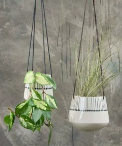 Nkuku Matamba Ceramic Hanging Planter - Match