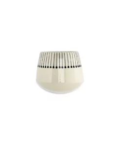 Nkuku Matamba Ceramic Wall Hung Planter - Black Matchsticks Home Accessories