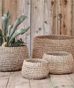 Nkuku Mendi Basket Soft Furnishings