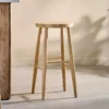 Nkuku New Arrivals Mengwi Round Bar Stool 2 Nkuku New Arrivals Mengwi Round Bar Stool