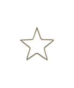 Nkuku Meru Brass Star - Antique Brass Home Accessories