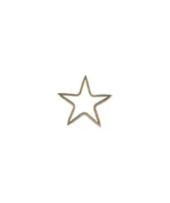 Nkuku Meru Brass Star - Antique Brass Home Accessories