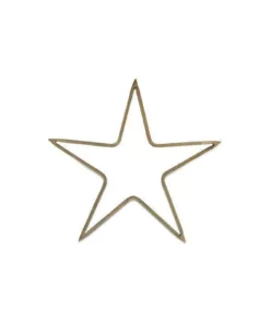 Nkuku Meru Brass Star - Antique Brass Home Accessories