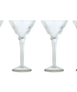 Nkuku Mila Cocktail Glass - Clear (Set Of 4) Tableware 7 Nkuku Mila Cocktail Glass - Clear (Set Of 4) Tableware
