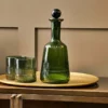 Nkuku Tableware Mila Decanter - Dark Emerald 2 Nkuku Tableware Mila Decanter - Dark Emerald