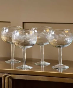 Nkuku Tableware Mila Gin Glass - Clear (Set Of 2)