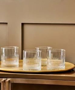 Nkuku Mila Tumbler - Clear (Set Of 4)