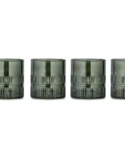 Nkuku Tableware Mila Tumbler - Dark Emerald (Set Of 4) 7 Nkuku Tableware Mila Tumbler - Dark Emerald (Set Of 4)