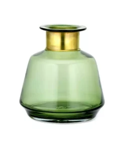 Nkuku Miza Glass Vase - Green 7 Nkuku Miza Glass Vase - Green