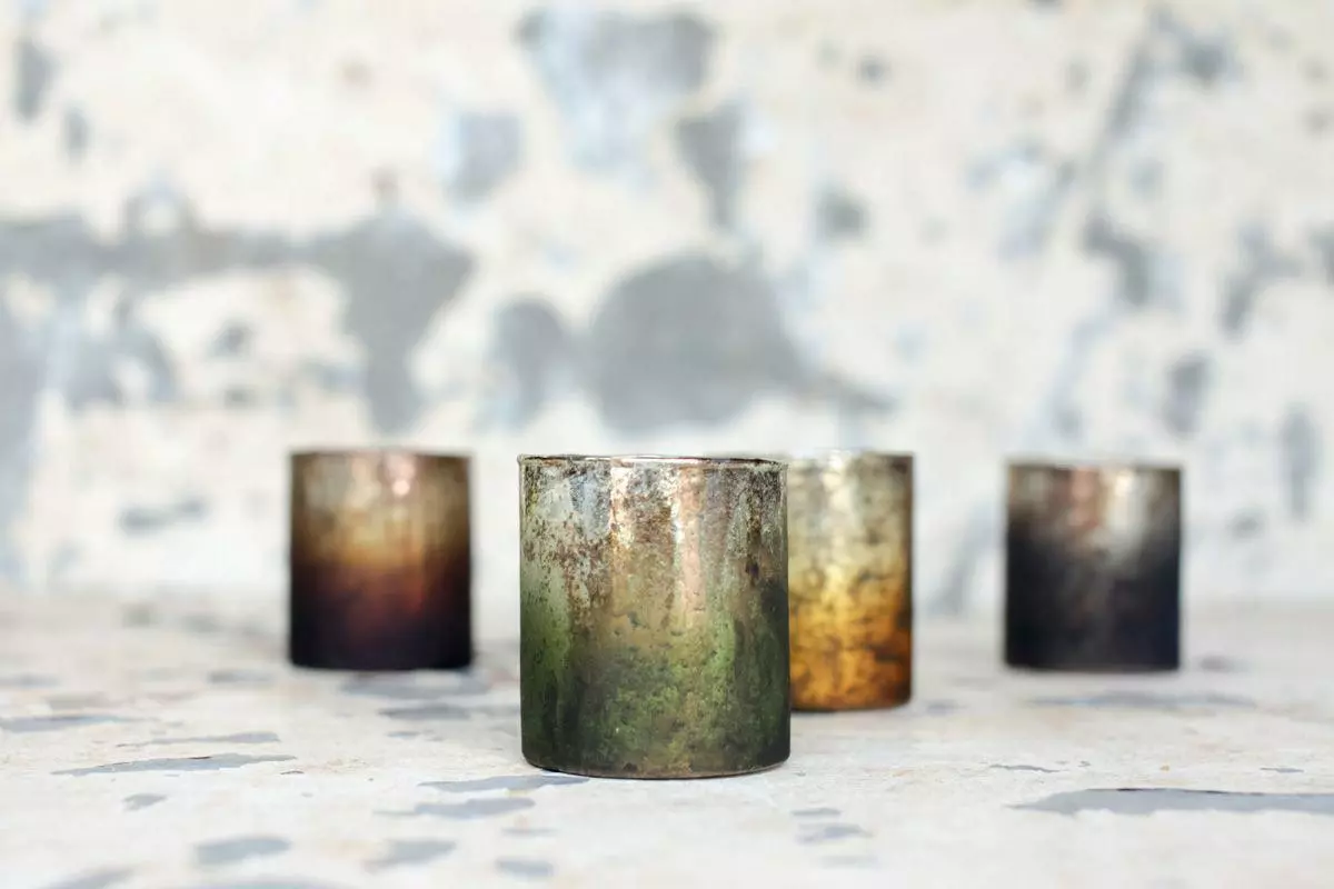 Nkuku Morri Tealight- Small (Set Of 2) 3 Nkuku Morri Tealight- Small (Set Of 2)