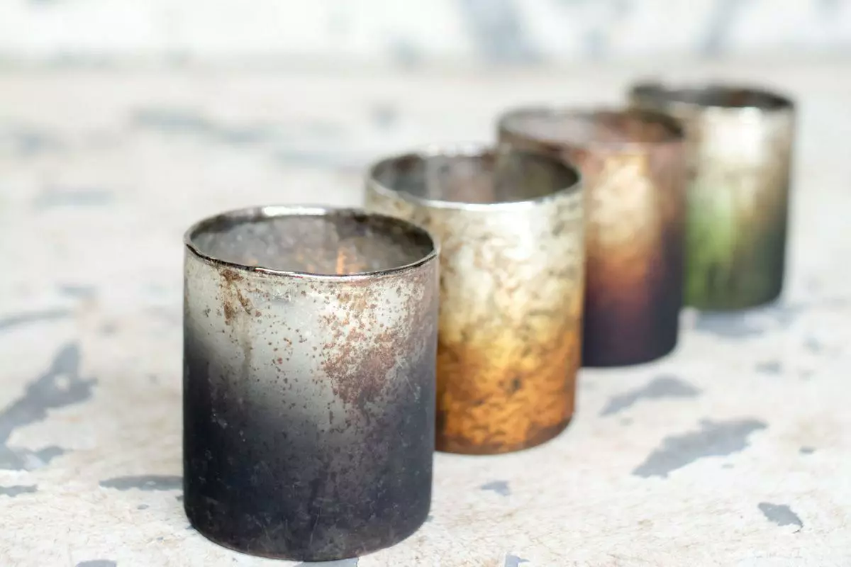 Nkuku Morri Tealight- Small (Set Of 2) 4 Nkuku Morri Tealight- Small (Set Of 2)