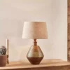 Nkuku Nalgonda Lamp - Antique Brass - Small New Arrivals 2 Nkuku Nalgonda Lamp - Antique Brass - Small New Arrivals