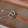 Nkuku Home Accessories Namba Leather Keyring
