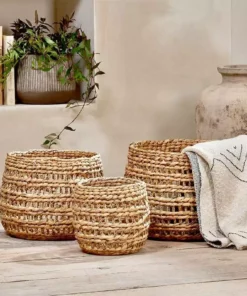 Nkuku Naneli Water Hyacinth Basket New Arrivals