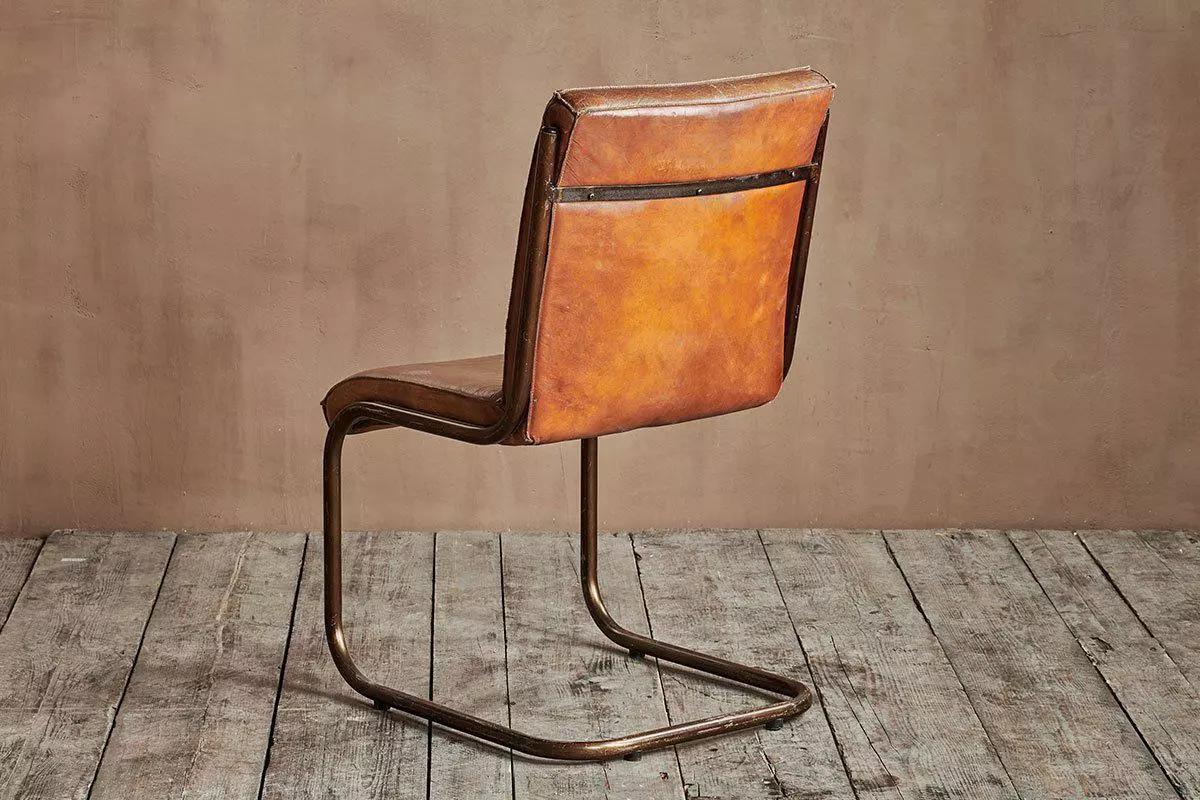 Nkuku Narwana Leather Desk Chair Home Office 5 Nkuku Narwana Leather Desk Chair Home Office