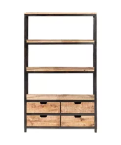Nkuku Living Room Nermada Shelving Unit