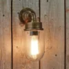 Nkuku Ngari Outdoor Light - Antique Brass