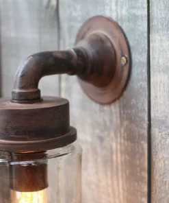 Nkuku Ngari Outdoor Light - Rust Outdoor Lighting