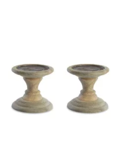 Nkuku Niwari Candle Stick (Set Of 2) Home Accessories
