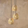 Nkuku Noko Wicker Cluster Pendant Kitchen & Dining Room