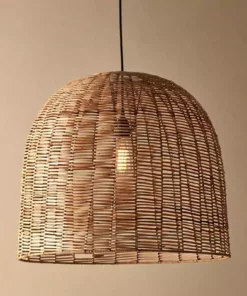 Nkuku Noko Wicker Dome Pendant - Large New Arrivals