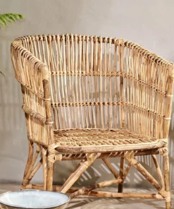 Nkuku Living Room Nokpul Rattan Armchair