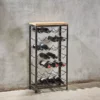 Nkuku Storage & Shelving Obra Industrial Wine Rack - Large 2 Nkuku Storage & Shelving Obra Industrial Wine Rack - Large