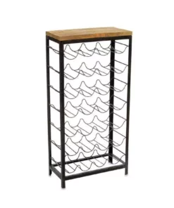 Nkuku Obra Industrial Wine Rack - Small Storage & Shelving