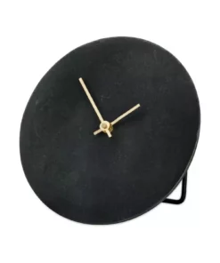 Nkuku Okota Standing Clock - Black Home Accessories